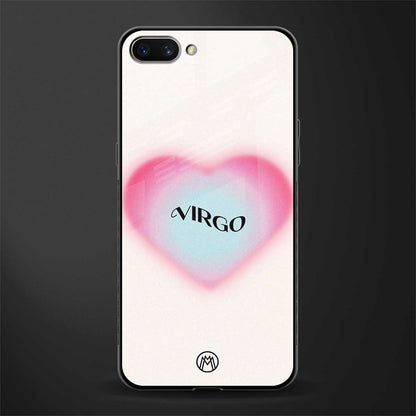 virgo minimalistic glass case for realme c1 image