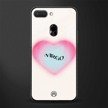 virgo minimalistic glass case for realme 2 image