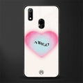 virgo minimalistic glass case for realme 3 pro image