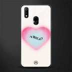 virgo minimalistic glass case for realme 3 pro image