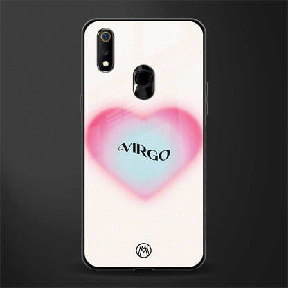 virgo minimalistic glass case for realme 3 pro image
