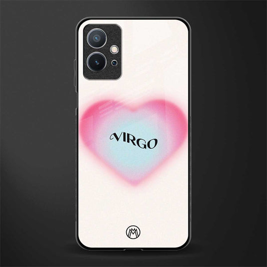 virgo minimalistic glass case for vivo t1 5g image