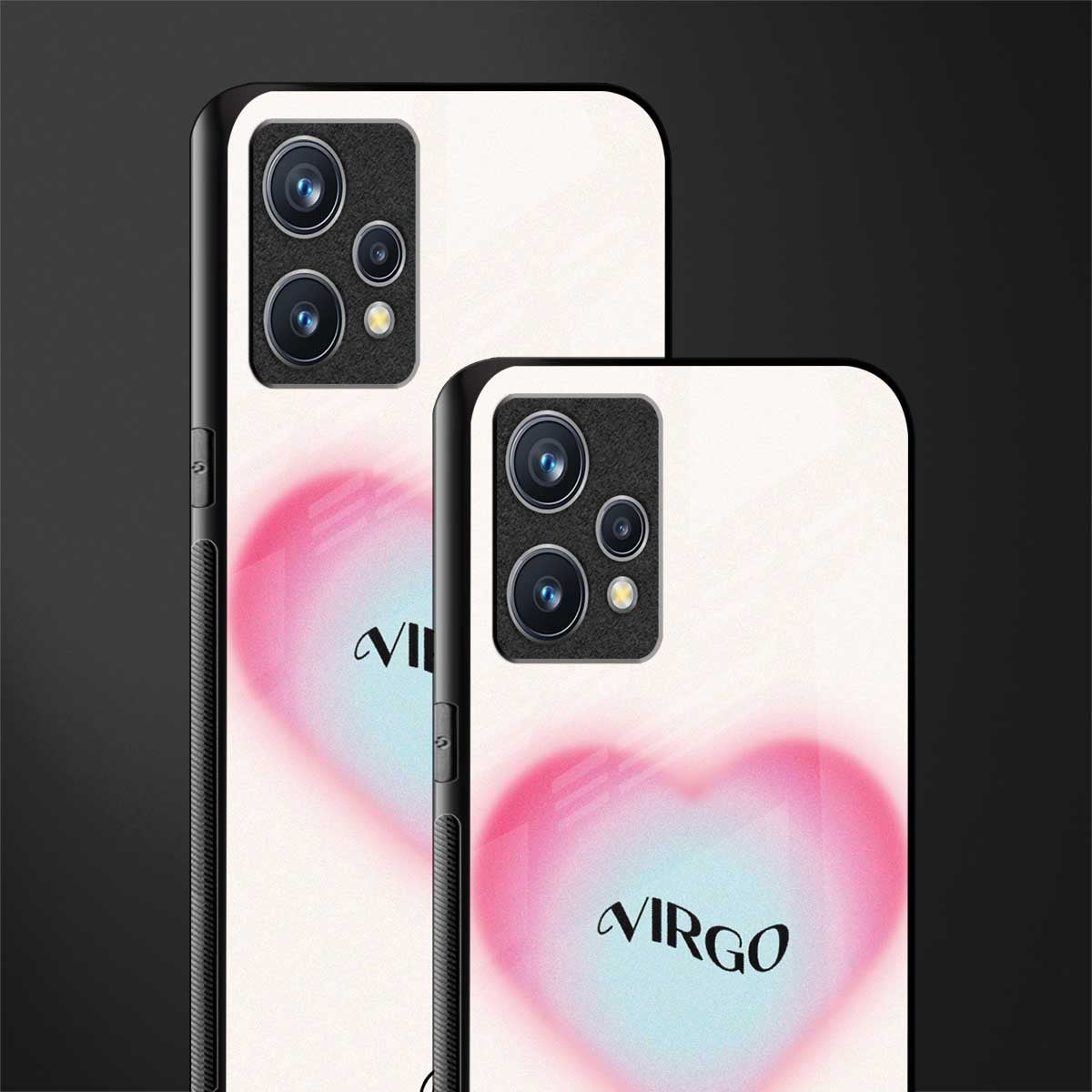 virgo minimalistic glass case for realme 9 pro plus 5g image-2