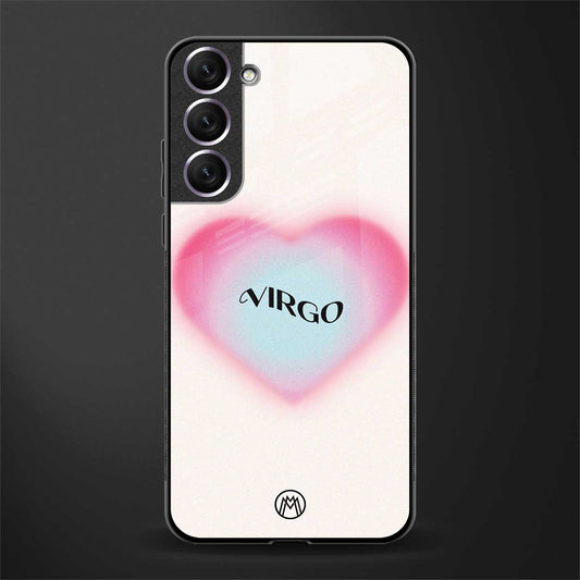 virgo minimalistic glass case for samsung galaxy s21 plus image