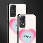 virgo minimalistic glass case for redmi note 11 pro image-2