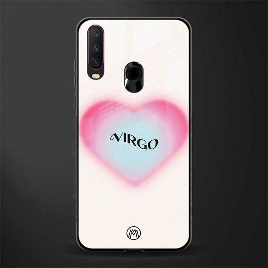 virgo minimalistic glass case for vivo u10 image