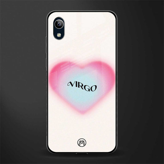 virgo minimalistic glass case for vivo y90 image