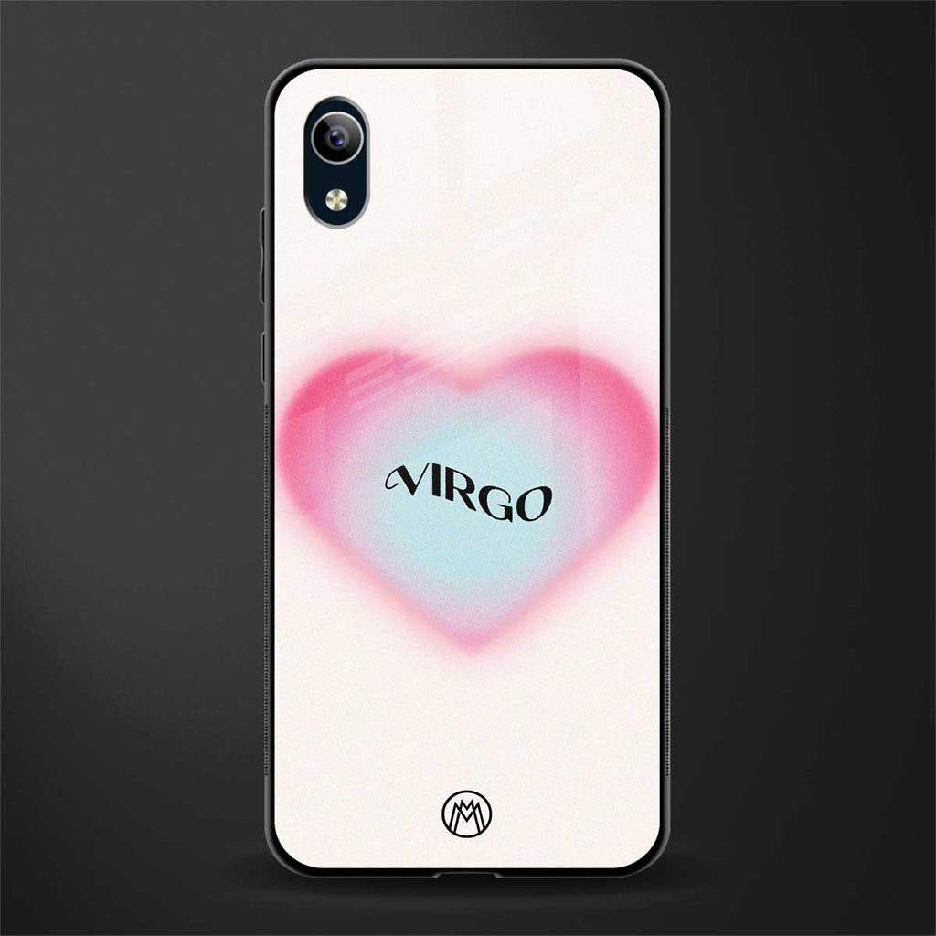 virgo minimalistic glass case for vivo y91i image