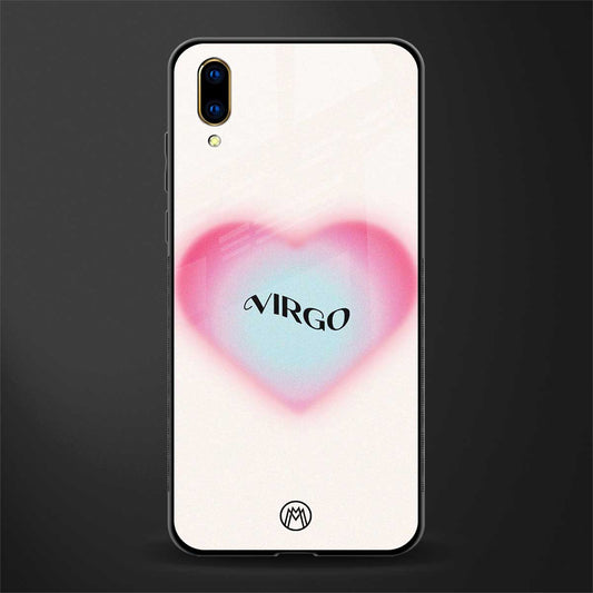 virgo minimalistic glass case for vivo v11 pro image