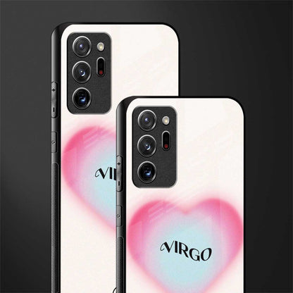 virgo minimalistic glass case for samsung galaxy note 20 ultra 5g image-2