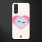 virgo minimalistic glass case for realme 7 image