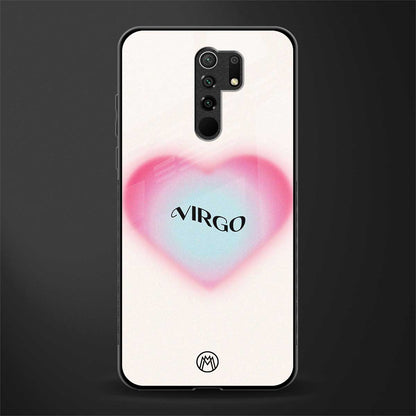 virgo minimalistic glass case for poco m2 image