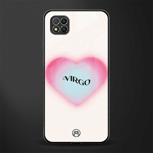 virgo minimalistic glass case for poco c3 image