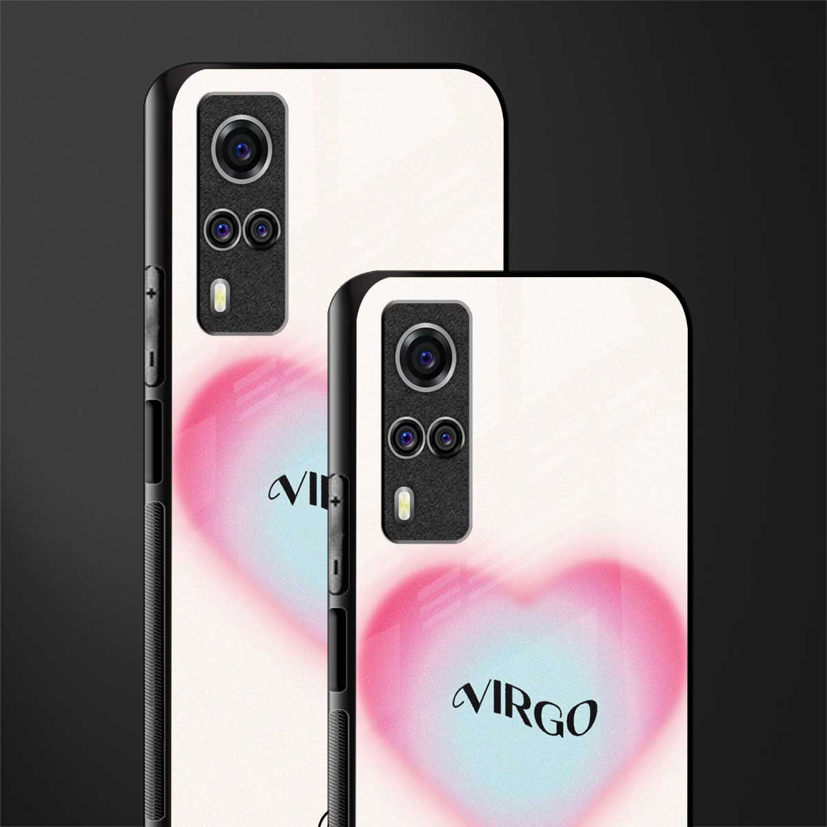 virgo minimalistic glass case for vivo y51a image-2
