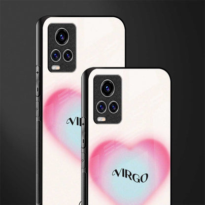 virgo minimalistic glass case for vivo v20 pro image-2