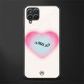 virgo minimalistic glass case for samsung galaxy f12 image