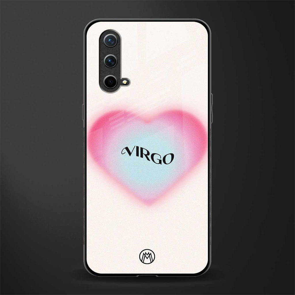 virgo minimalistic glass case for oneplus nord ce 5g image