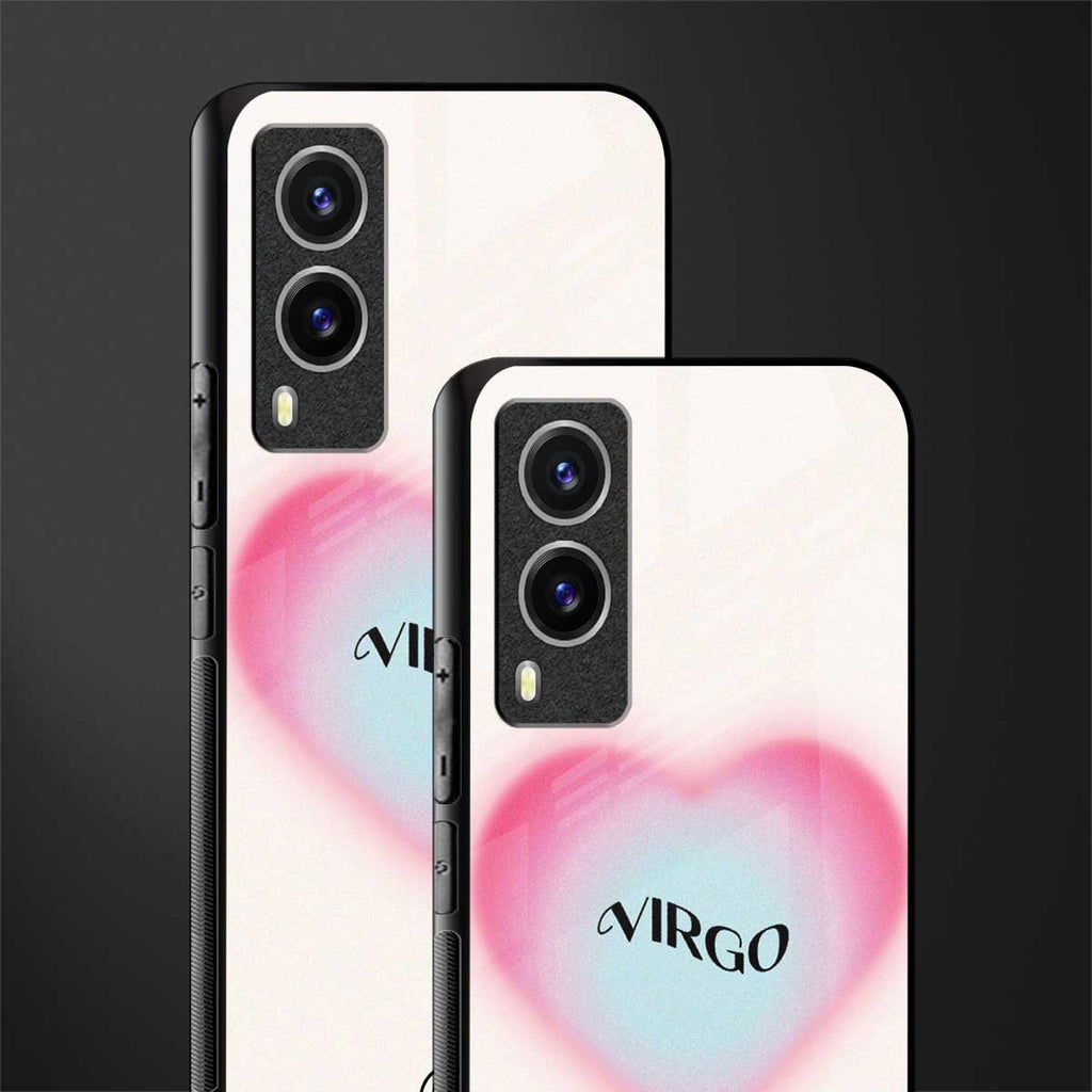 virgo minimalistic glass case for vivo v21e 5g image-2