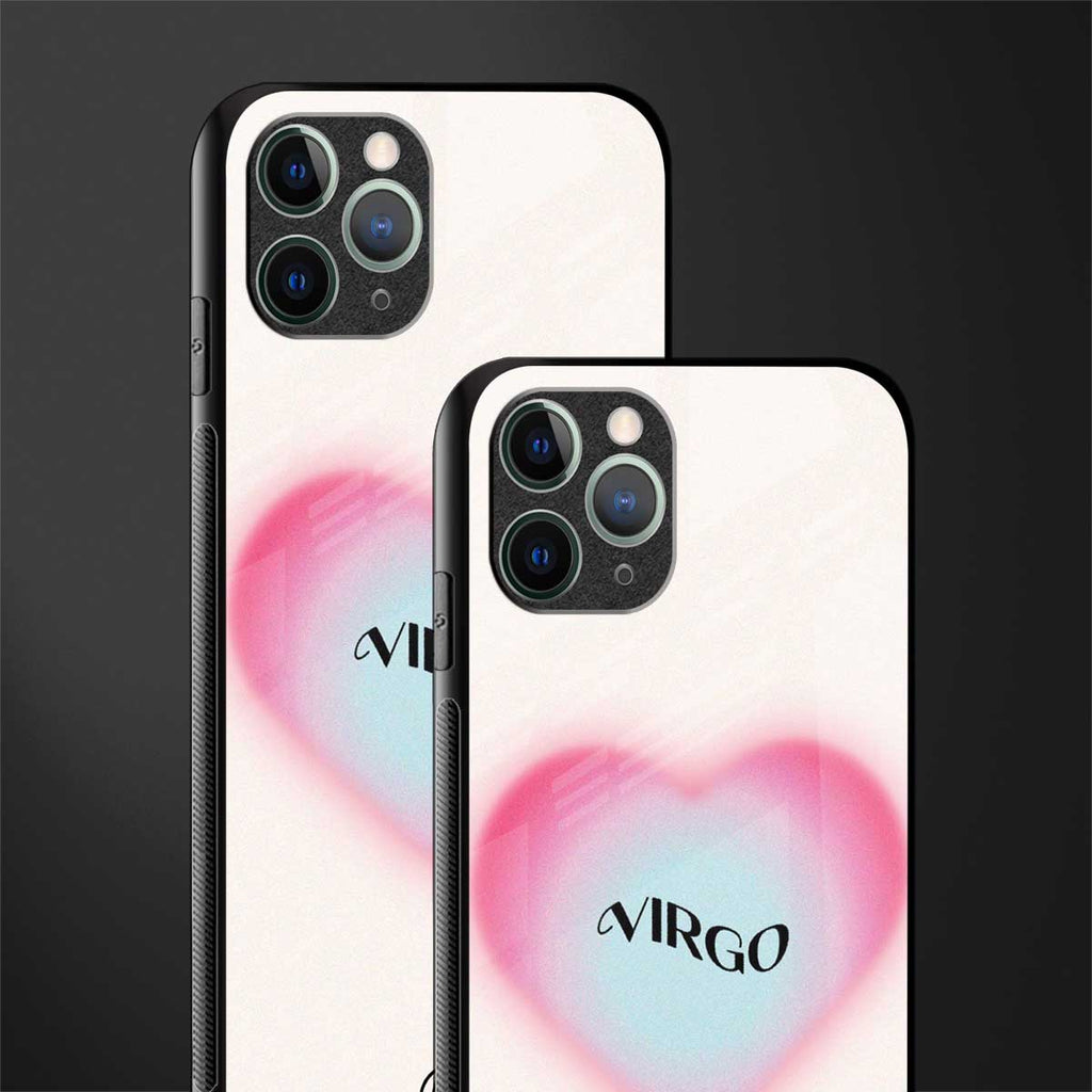 virgo minimalistic glass case for iphone 11 pro max image-2