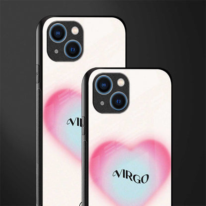 virgo minimalistic glass case for iphone 13 image-2