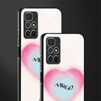 virgo minimalistic glass case for redmi 10 prime image-2