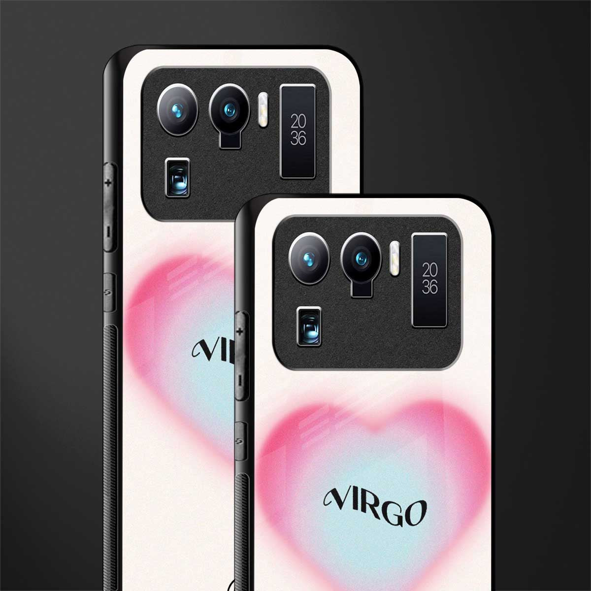 virgo minimalistic glass case for mi 11 ultra 5g image-2