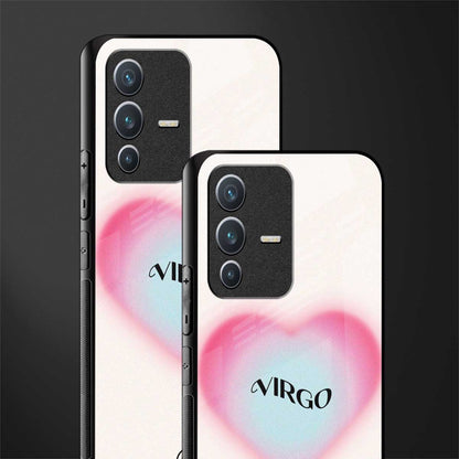 virgo minimalistic glass case for vivo v23 5g image-2