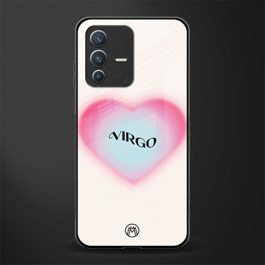 virgo minimalistic glass case for vivo v23 5g image