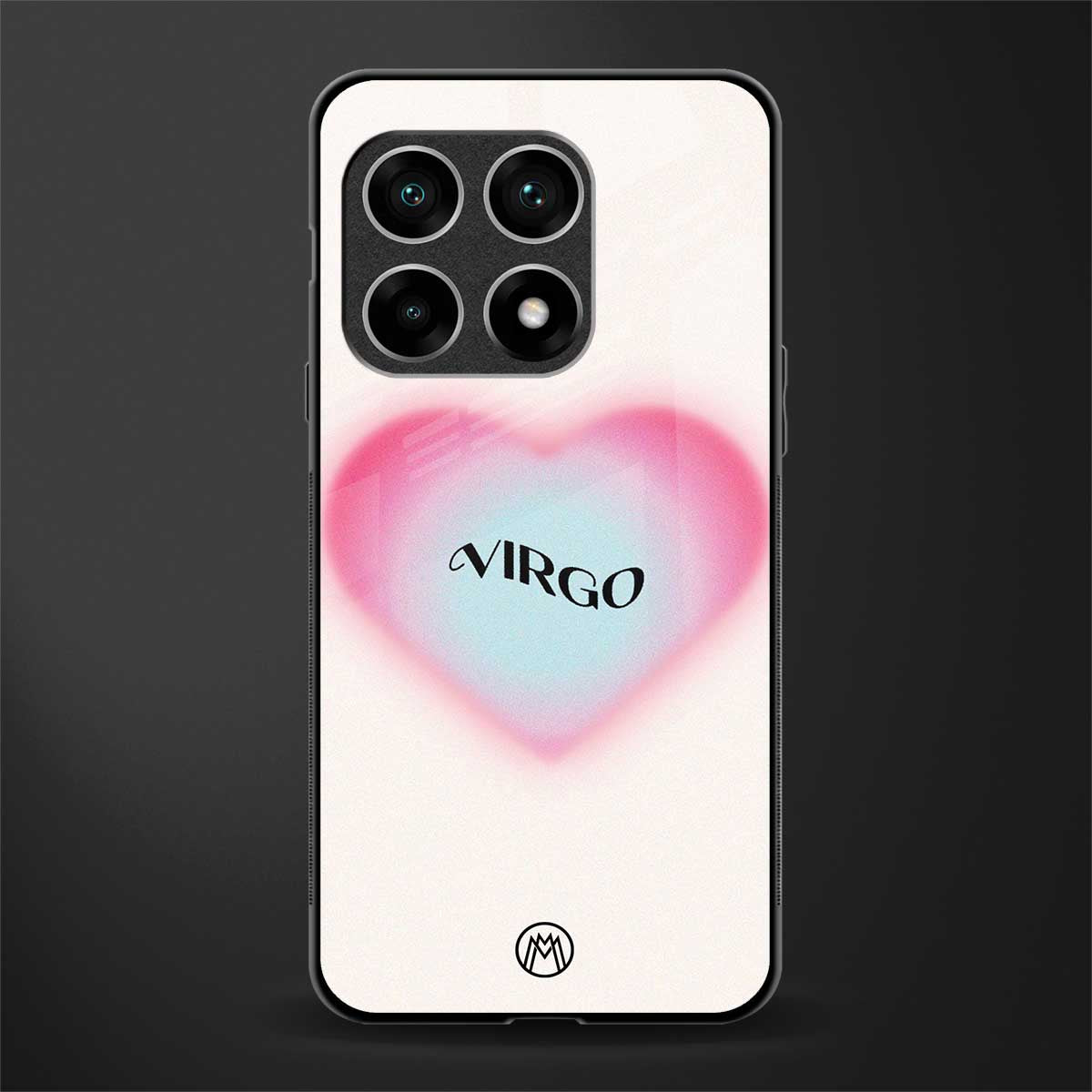 virgo minimalistic glass case for oneplus 10 pro 5g image