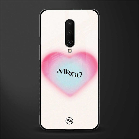 virgo minimalistic glass case for oneplus 7 pro image