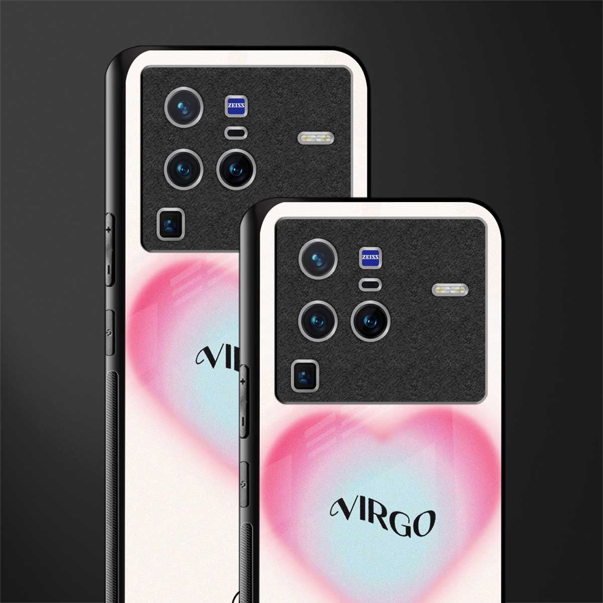virgo minimalistic glass case for vivo x80 pro 5g image-2