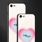 virgo minimalistic glass case for iphone 7 image-2