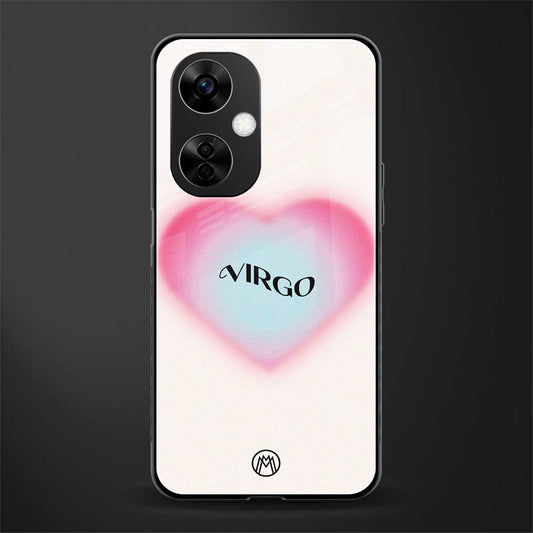 virgo minimalistic back phone cover | glass case for oneplus nord ce 3 lite