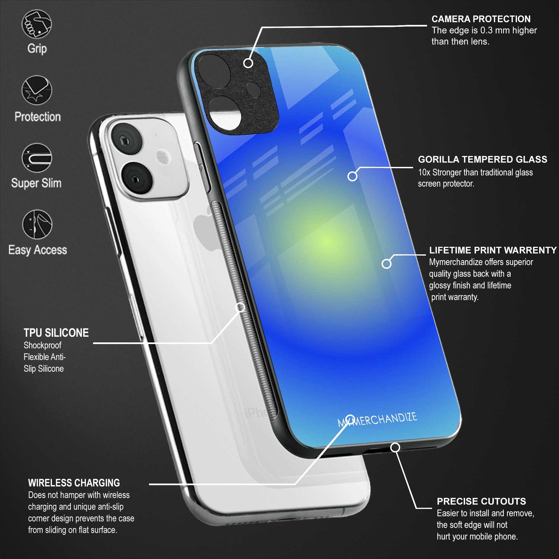 vitamin sea back phone cover | glass case for samsung galaxy m33 5g