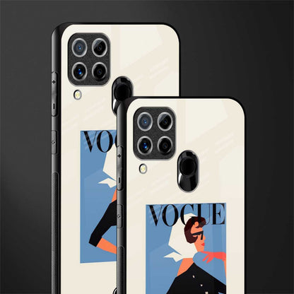 vogue lady glass case for realme c15 image-2