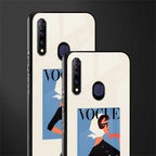 vogue lady glass case for vivo z1 pro image-2