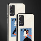 vogue lady glass case for vivo v19 image-2