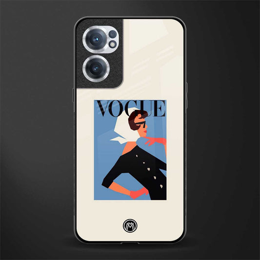 vogue lady glass case for oneplus nord ce 2 5g image