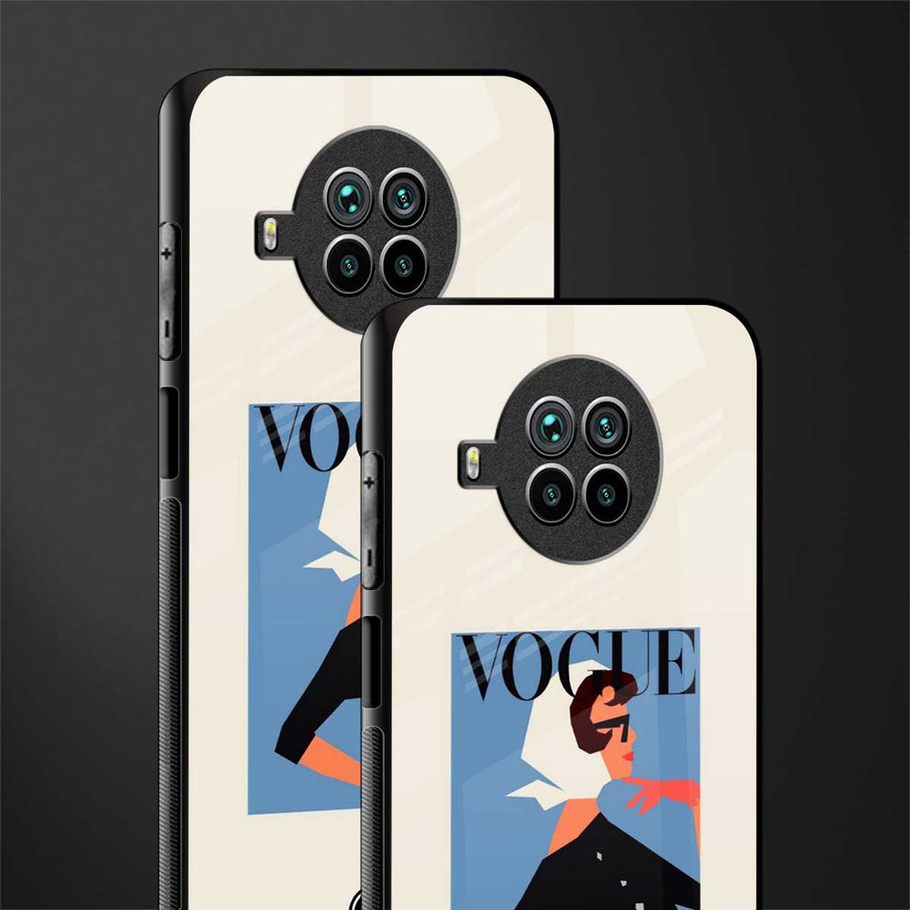 vogue lady glass case for mi 10i image-2