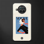 vogue lady glass case for mi 10i image