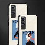 vogue lady glass case for vivo y53s image-2