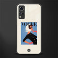 vogue lady glass case for vivo y51a image