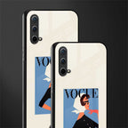vogue lady glass case for oneplus nord ce 5g image-2