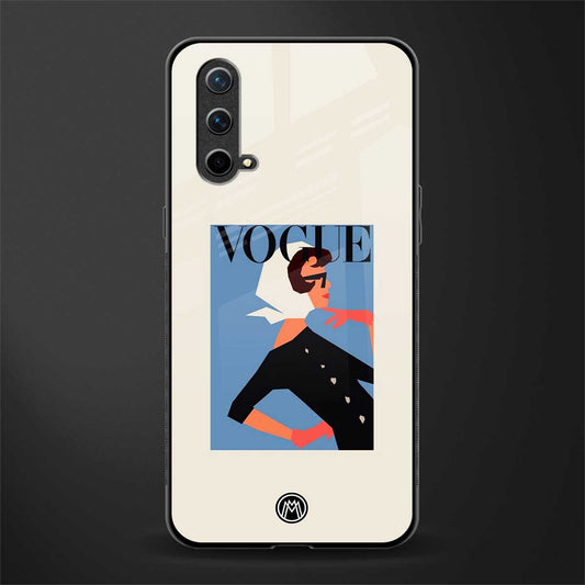 vogue lady glass case for oneplus nord ce 5g image