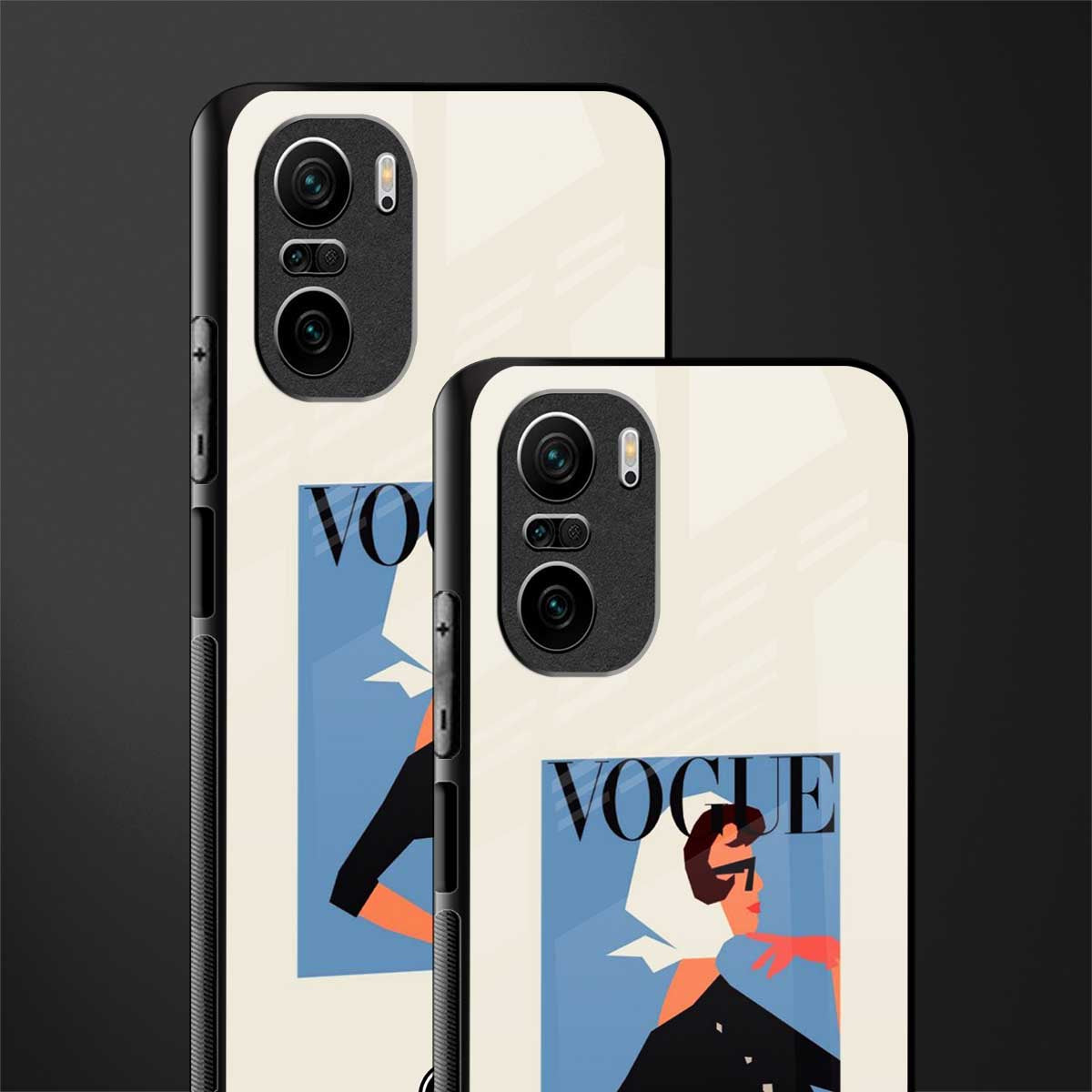 vogue lady glass case for mi 11x 5g image-2