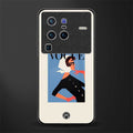 vogue lady glass case for vivo x80 pro 5g image