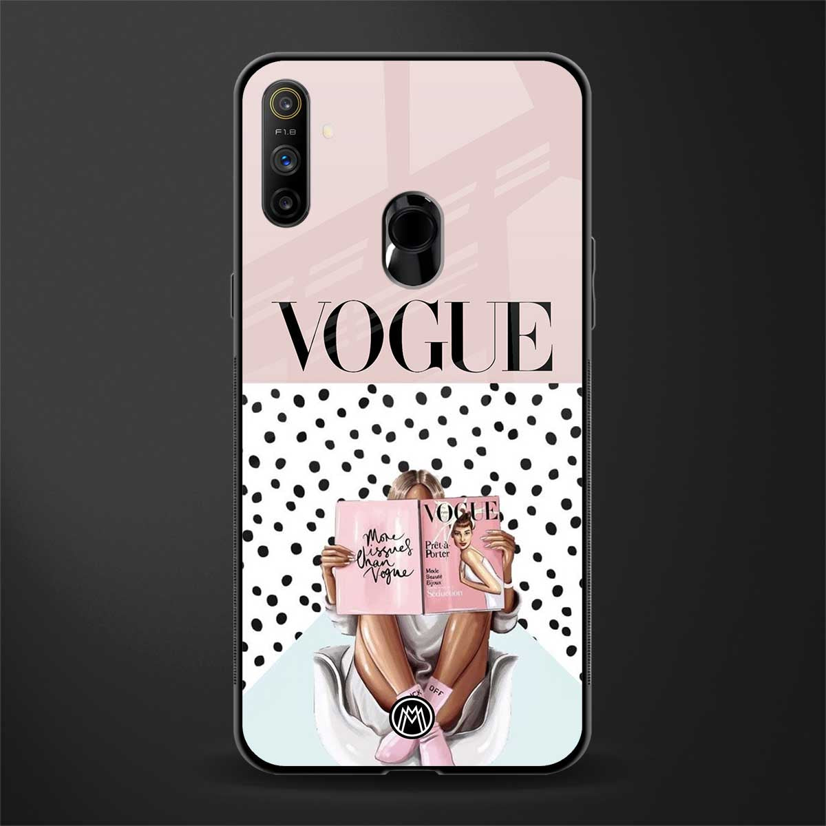 vogue queen glass case for realme narzo 10a image