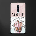 vogue queen glass case for oppo reno 2f image