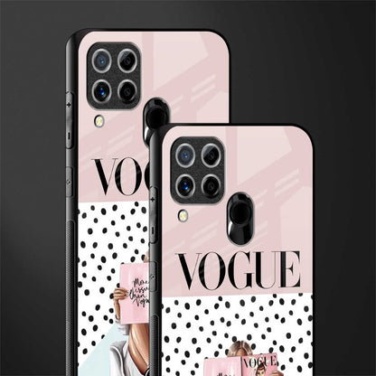 vogue queen glass case for realme c15 image-2