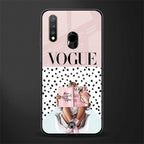 vogue queen glass case for vivo u20 image